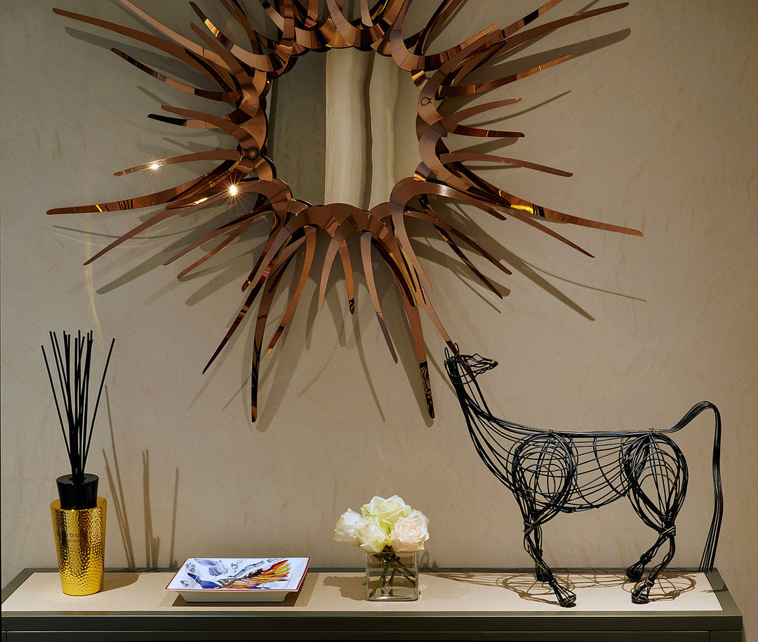 Wire Horse Sculpture -Luxury Home Accessories- 5mm Design Store London