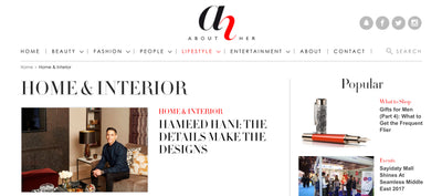 About Her: Home & Interiors - 5mm Design Press Feature