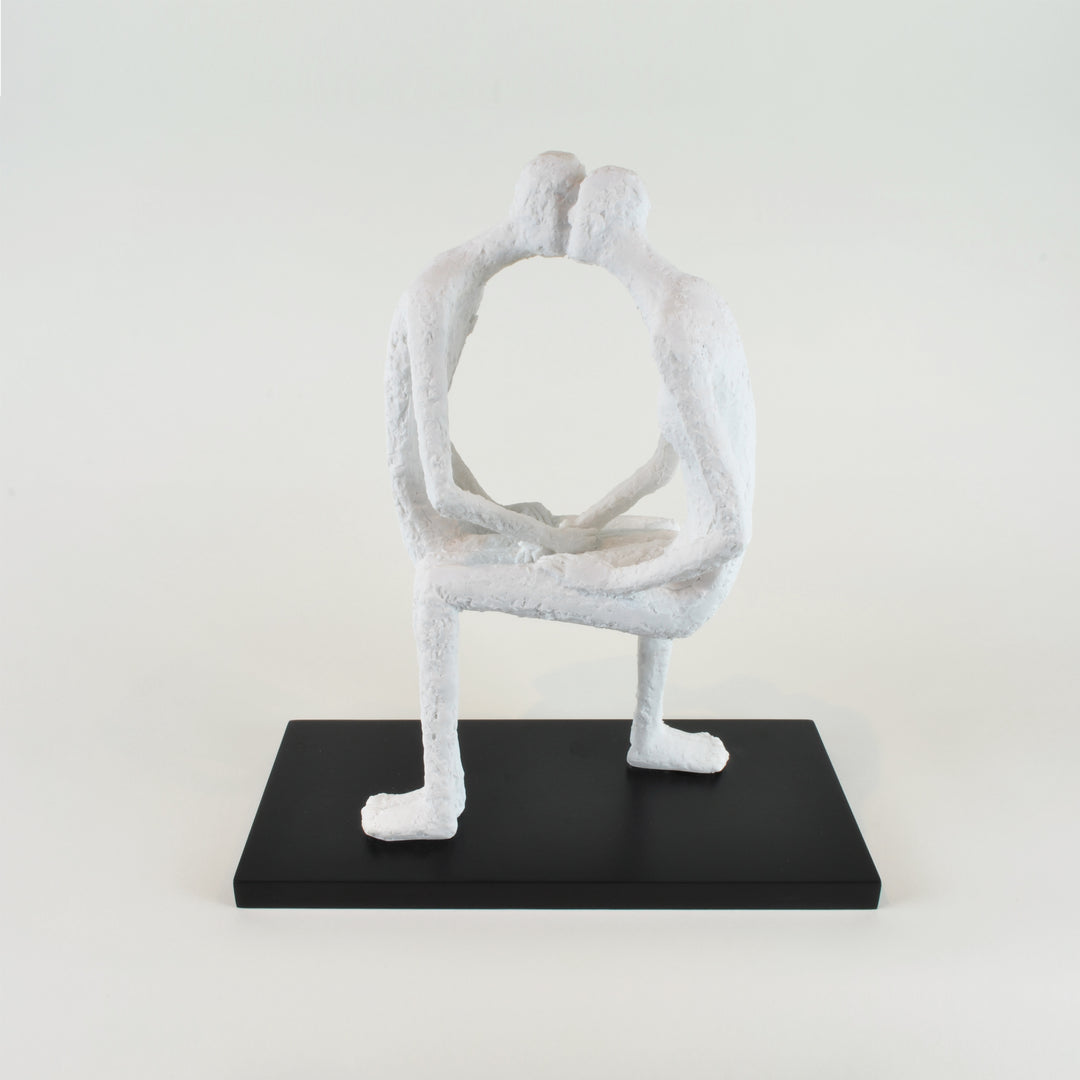 Sandstone Kiss Sculpture - Home Accessories - 5mm Design Store London
