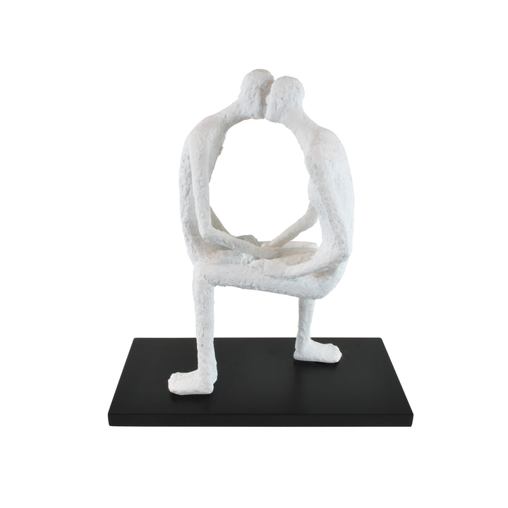 Sandstone Kiss Sculpture - Home Accessories - 5mm Design Store London