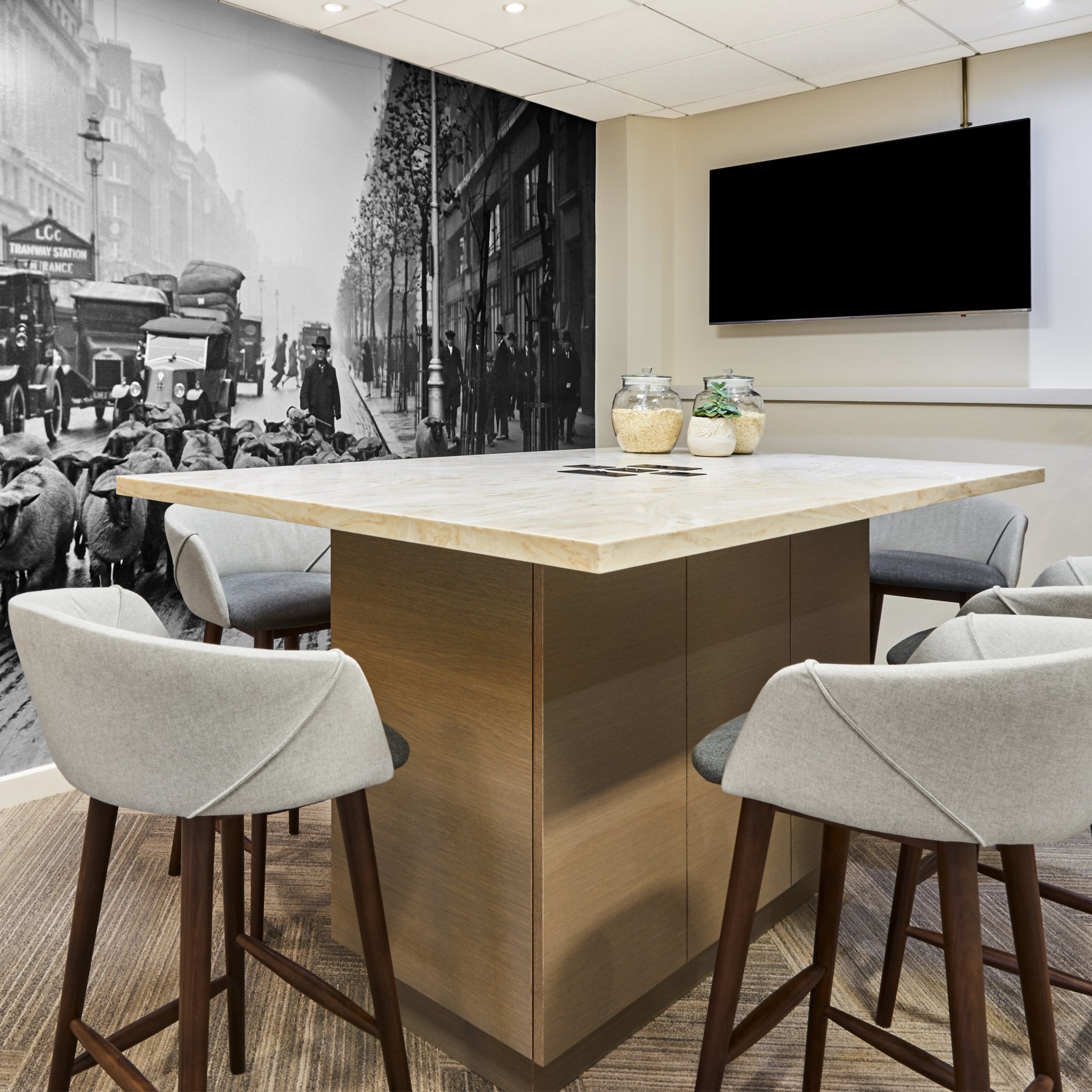 Office Island Expert Design Build Bespoke Joinery 5mm Design