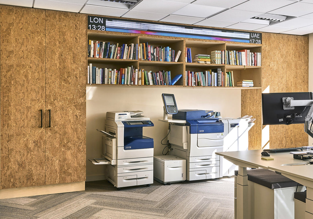 Printer Stations Library Ticker Tape Printing Station | Design & Build Joinery | 5mm Design