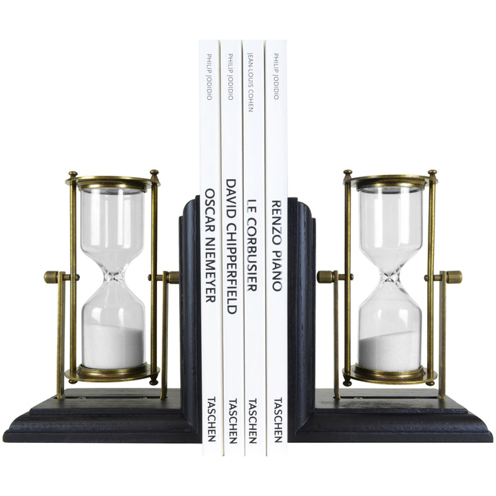 Sand Clock Bookends -Home Accessories & Decor- 5mm Design Store London